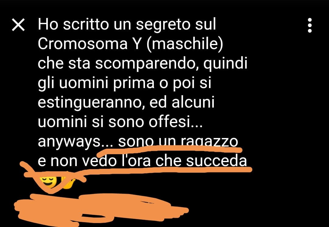 Ma quale ragazzo? Questa è una nazifemminista, o al massimo il fratellino a cui hanno fatto il lavaggio del cervello 