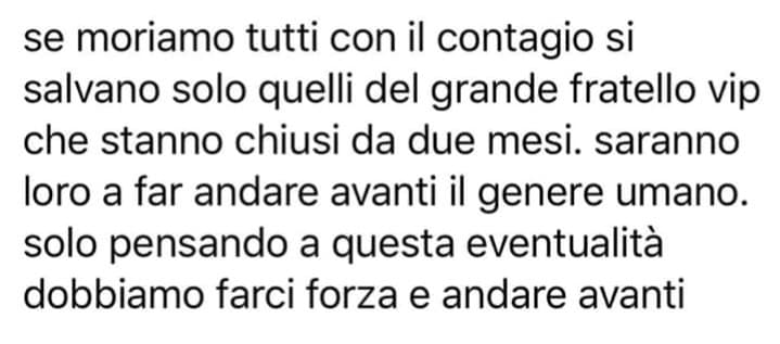 Mi toccherà aiutare il prossimo