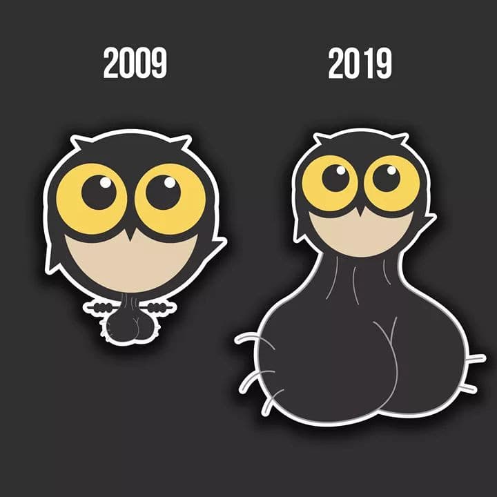 #10yearchallenge