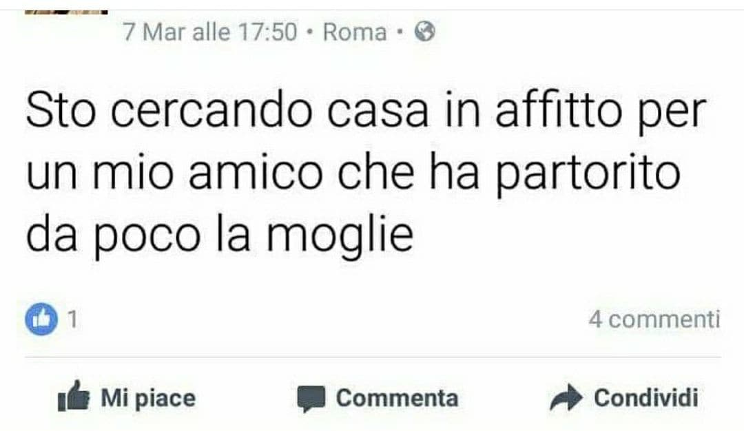 Da oggi si può