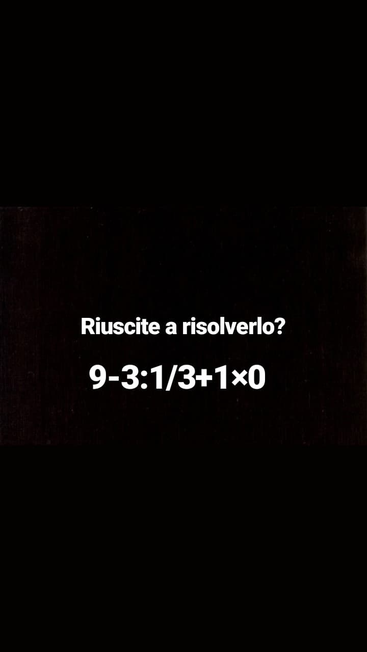 Vediamo se ci riuscite ?