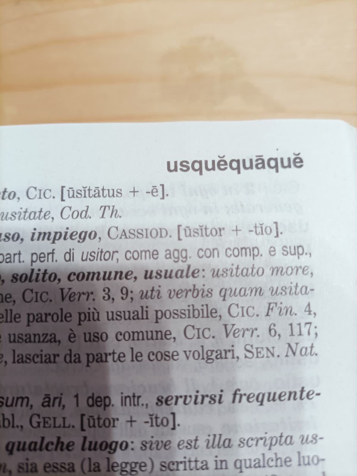 Il latino è stato inventato da qualcuno che si era fatto una canna di troppo mi sa