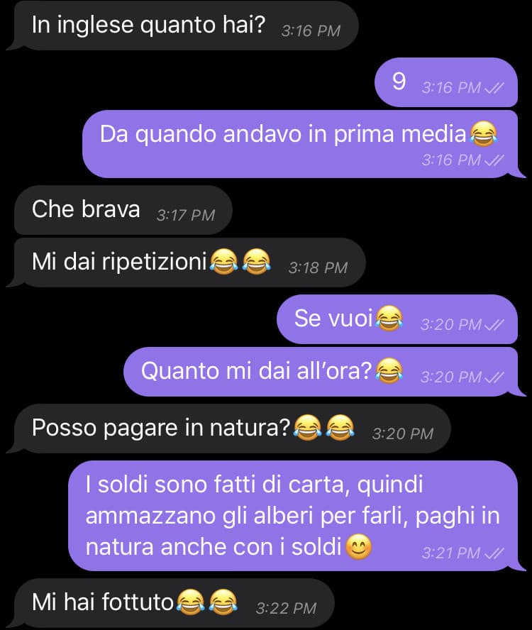 Il MIO ragionamento non fa una piega