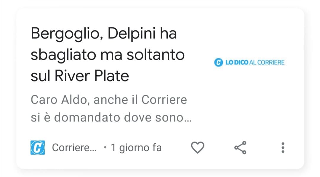 Sono divertenti i siparietti clericali, però onestamente la penso uguale. Francè, basta fare il San Bastian Contrario: che ti costa fare cardinale l'arcivescovo? Suvvia! (i preti dovrebbero farsi più uscite alla Delpini, basta fare i musoni suh)