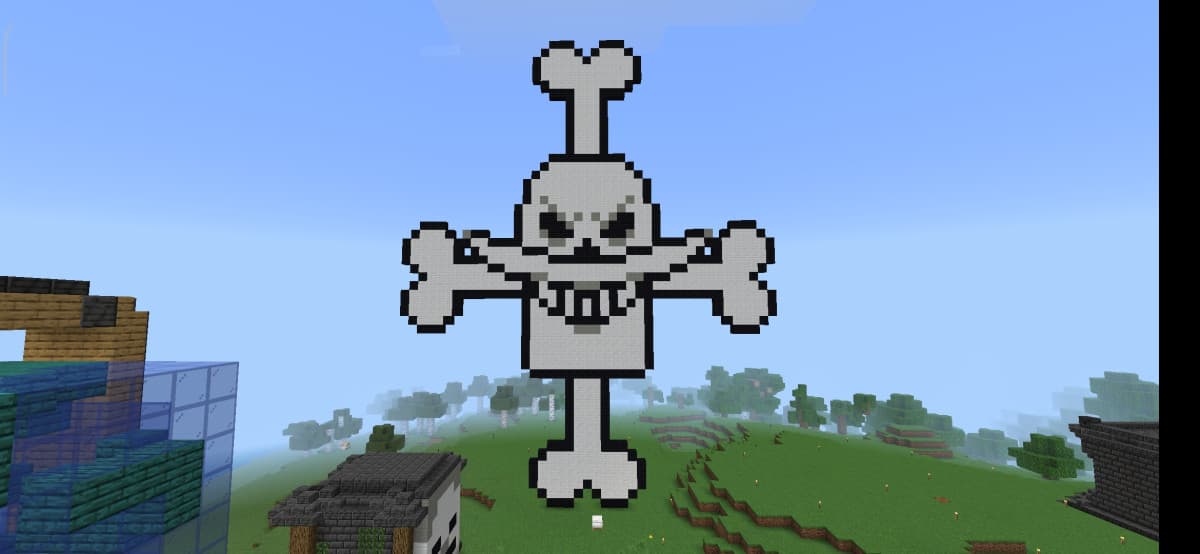 Non ho un cazzo da fare, così tanto che mi sono messa addirittura a fare una pixelart della jolly roger di papà in sopravvivenza 