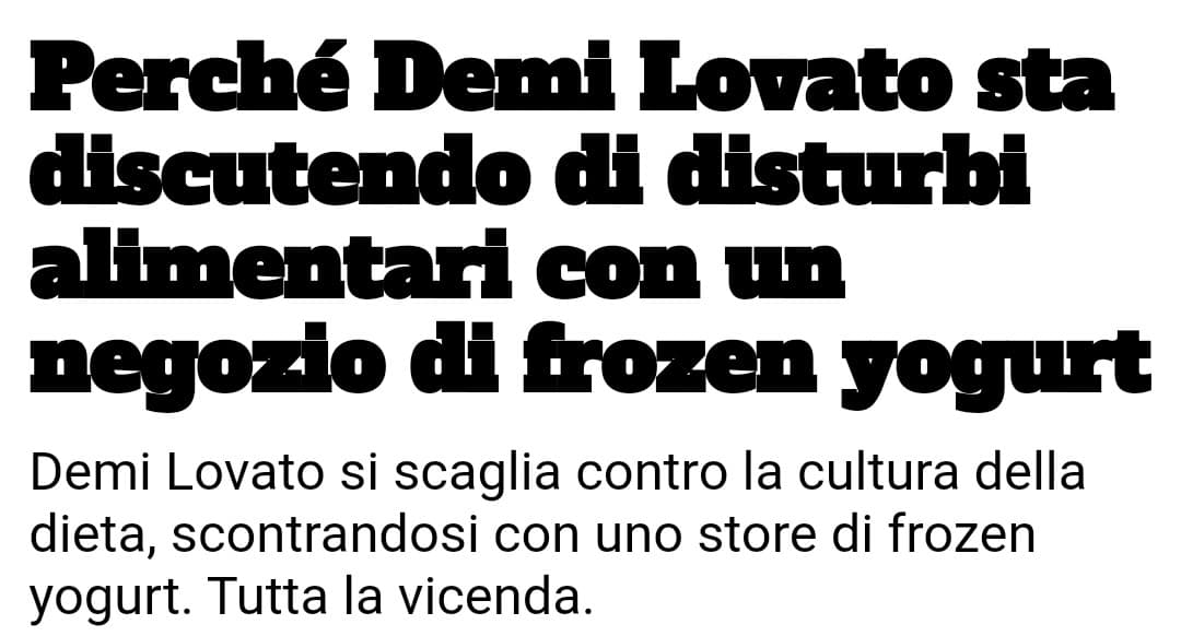 Demi Lovato mi stupisce ogni giorno