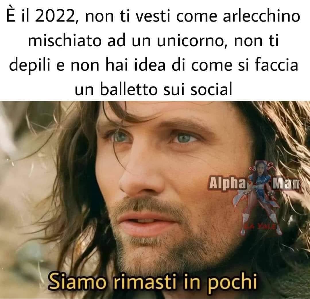 Siamo rimasti in pochi.