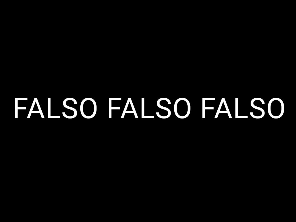 Falso 