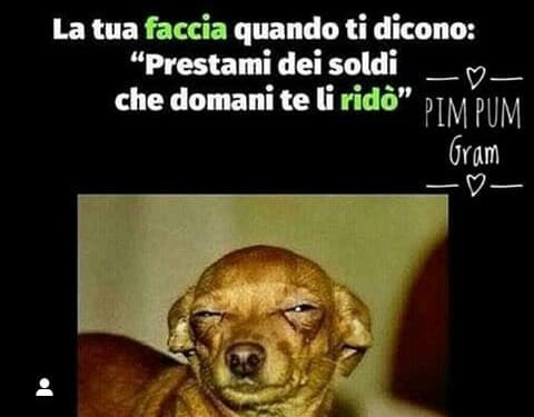 Ecco questa e la mia faccia ???