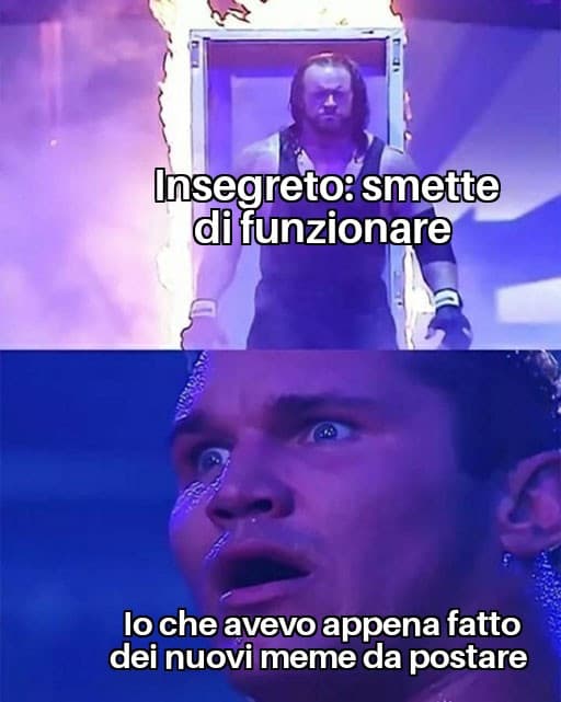 Adesso sembra funzionare, ma io non ci credo più di tanto