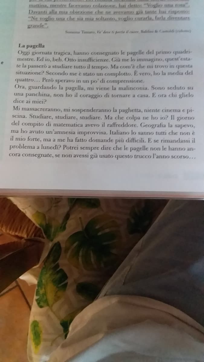 Zio, sei proprio nei guai seri eh...