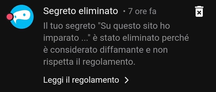 NON IMPARATE DA INSEGRETO