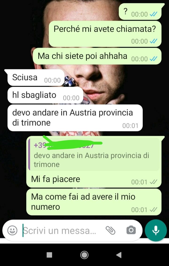 Devo andare in Austria provincia di trimone   