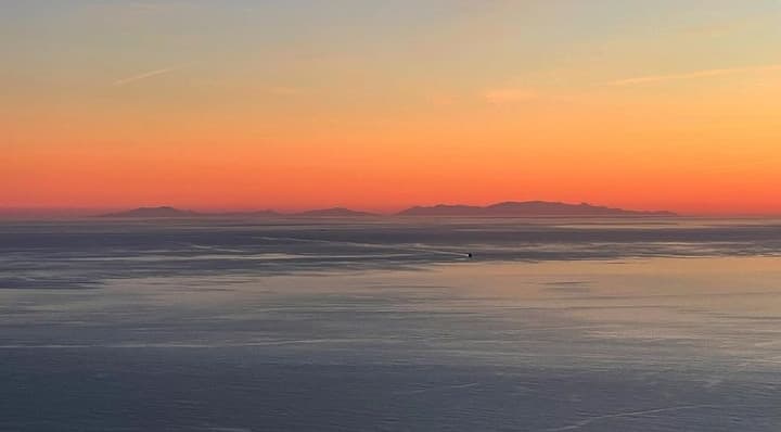 Ecco come si vedeva la Corsica oggi da Genova