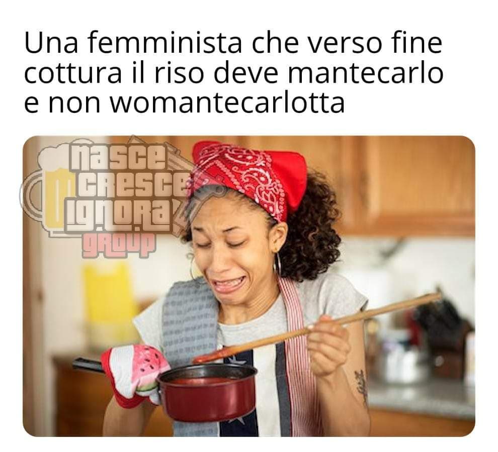 Lol non vi offendete femministe 