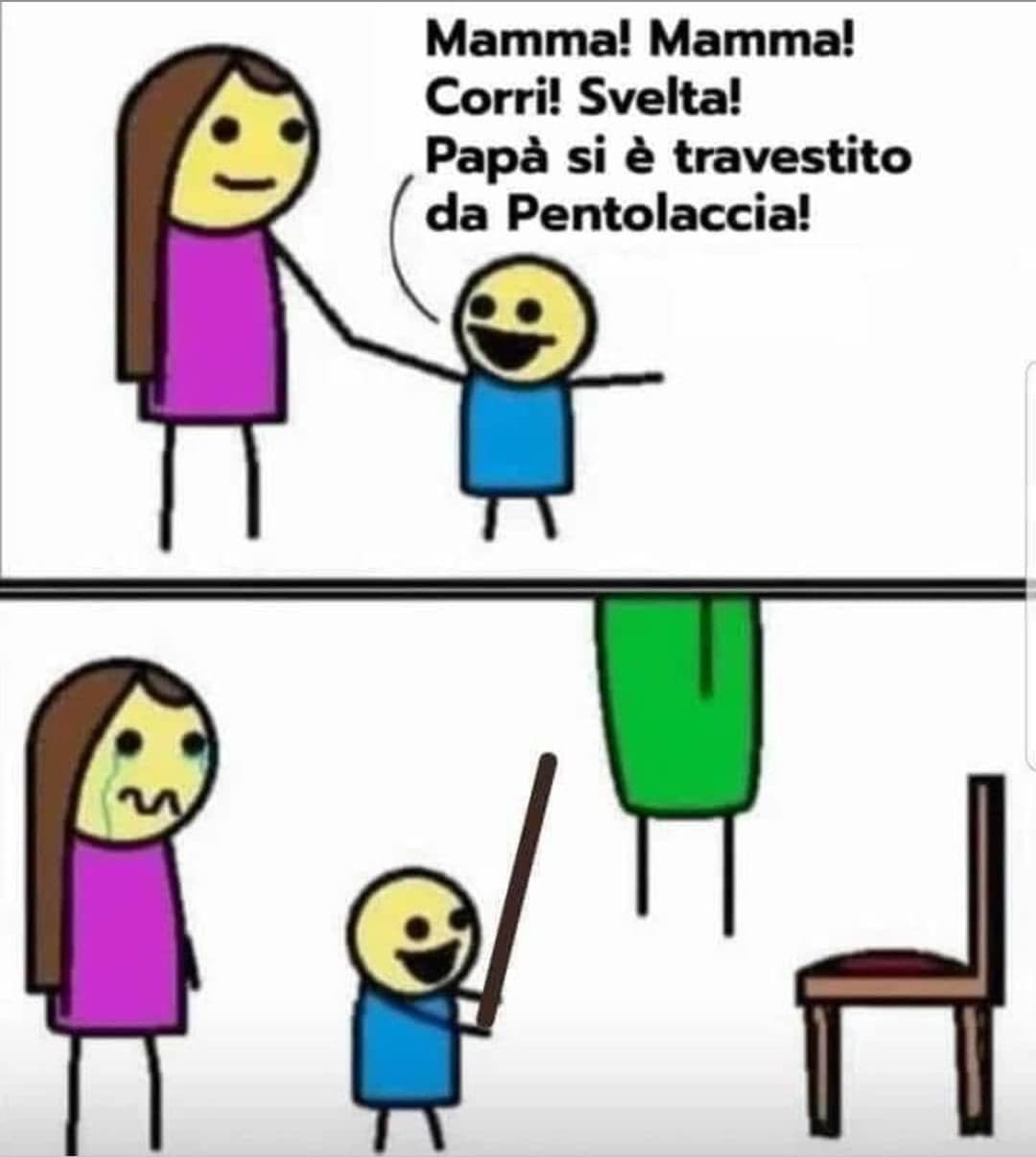 Pà dove hai messo le caramelle?