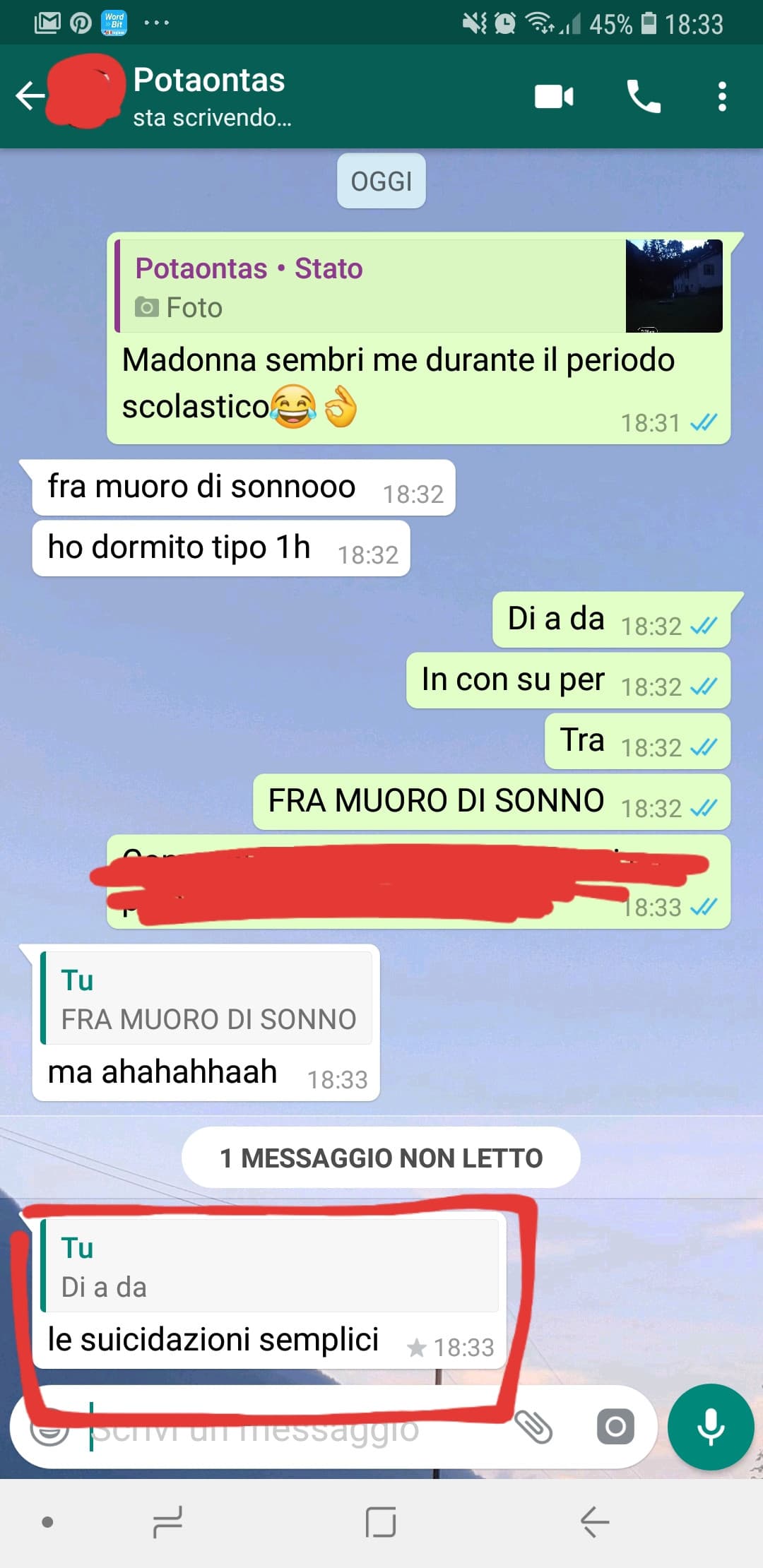 Le suicidazioni semplici