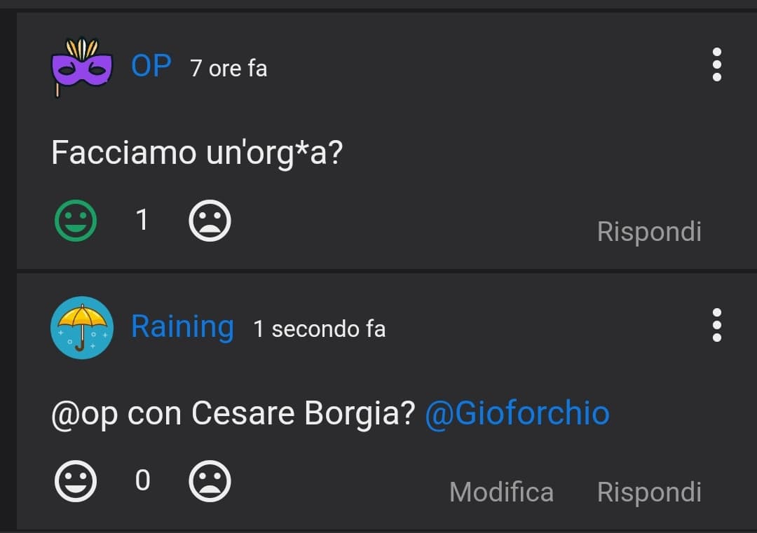 Quando ti risvegli e ti senti Gioforchio