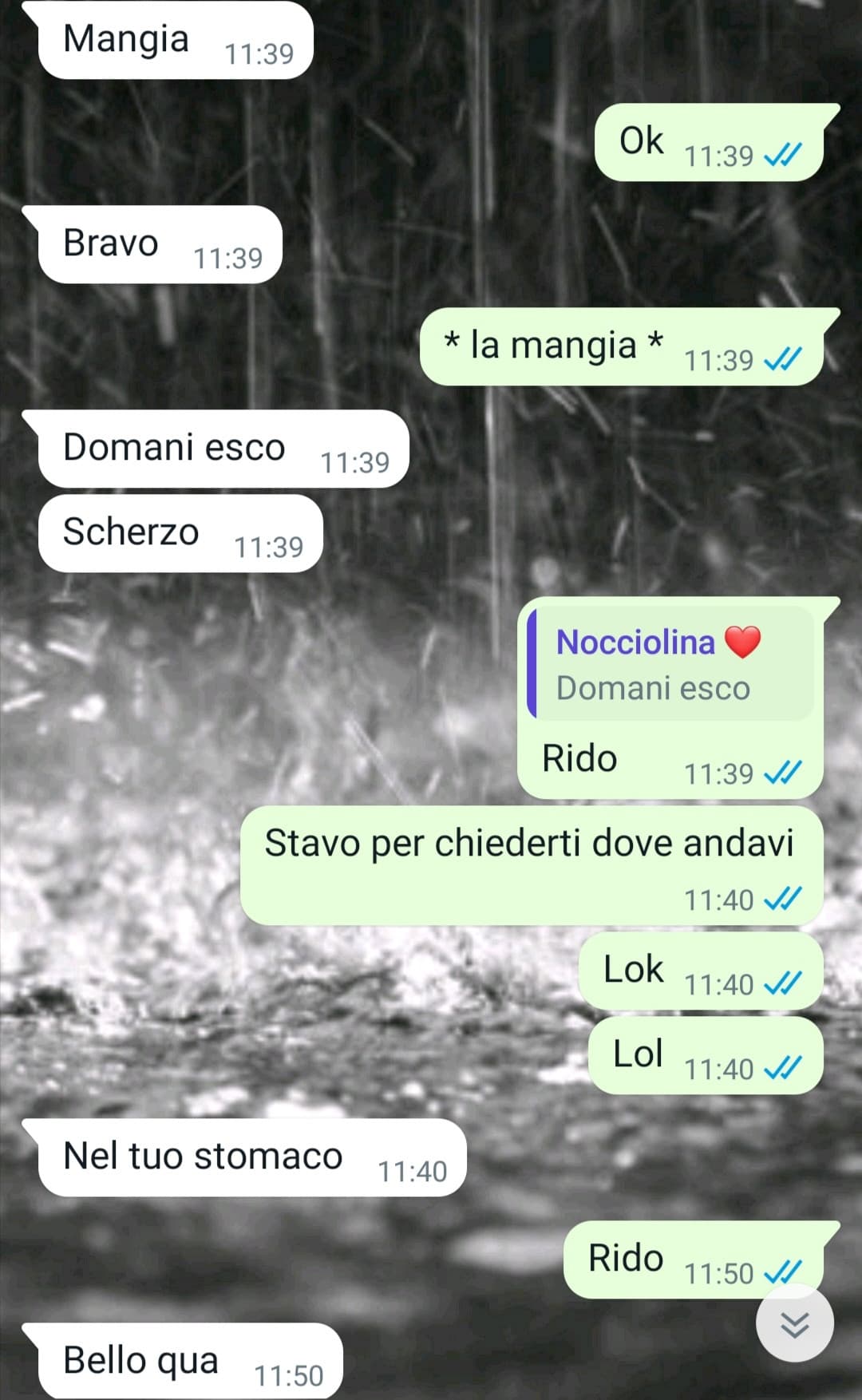 Povera Silvia ingiustamente mangiata