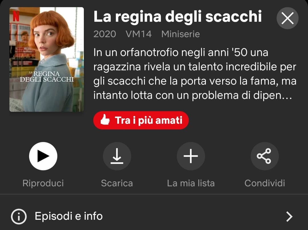 è una giornata così tanto rilassante che sto guardando qualcosa su Netflix, è preoccupante. Madonna che soddisfazione riuscire ad organizzarsi, per me