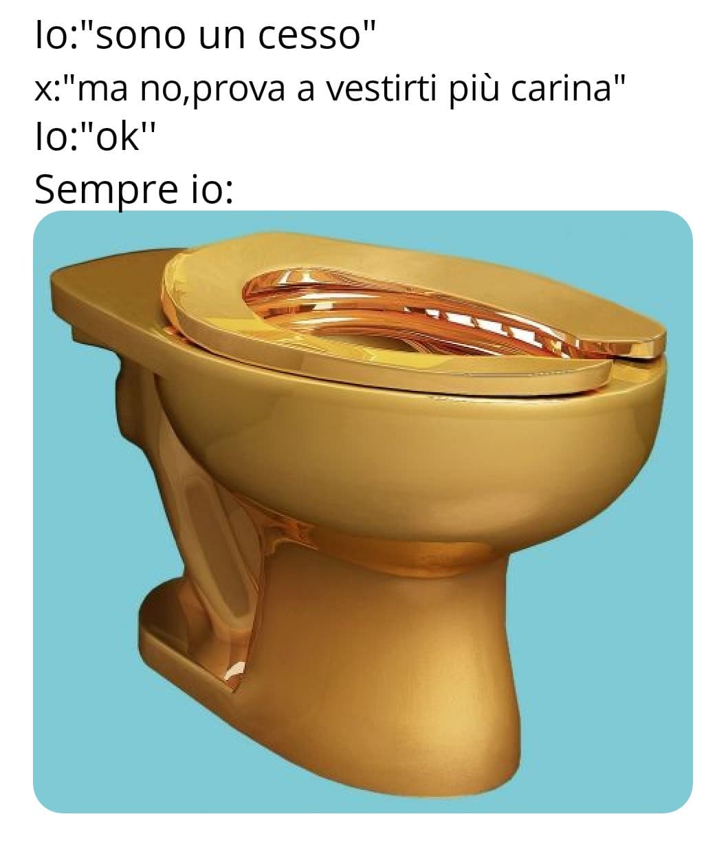 Sì,fa cagare.