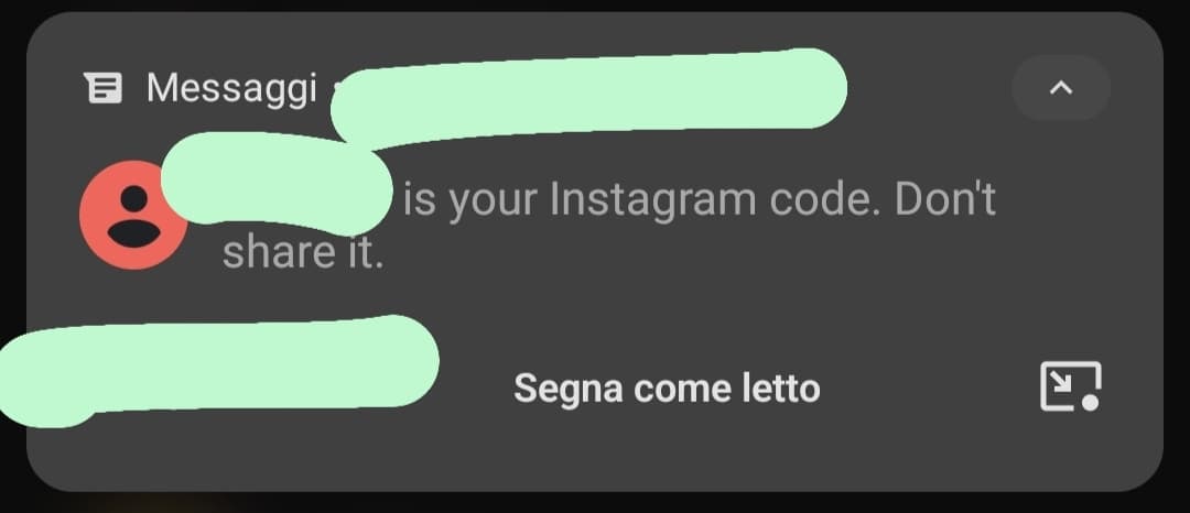 Mi è arrivata questa notifica totalmente a caso, può significare che qualcuno ha cercato di accedere al mio profilo?