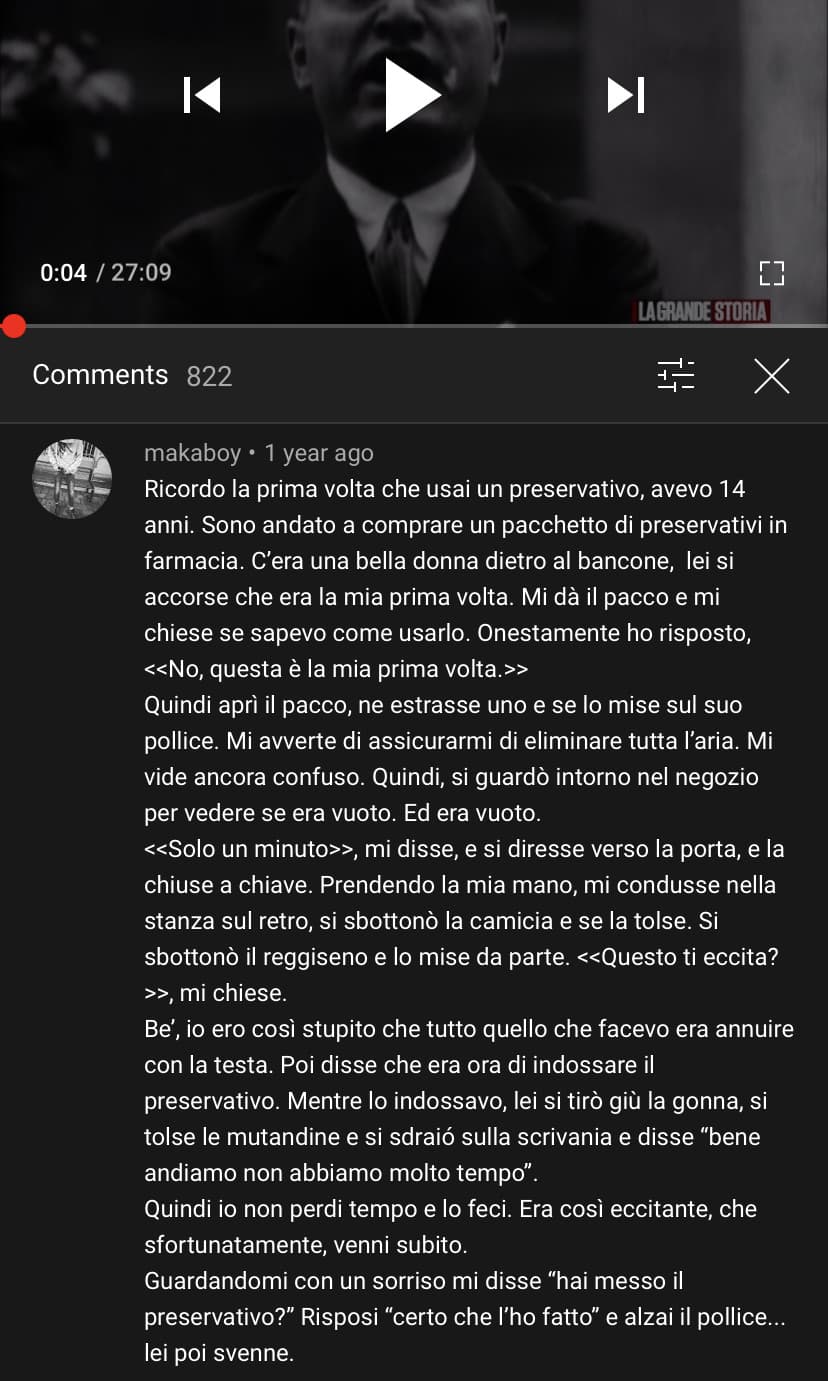 Non so se l’ho già postato io o qualcun altro tempo fa ma vabbè, sta sotto un video che parla di come la stampa usa idolatrava Mussolini, si 