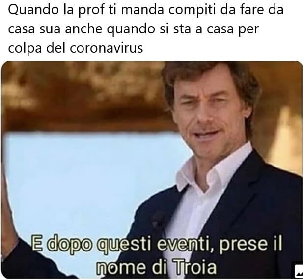 Sto cazzi di coronavirus