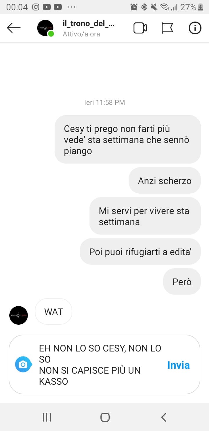 COSA STA SUCCEDENDO 