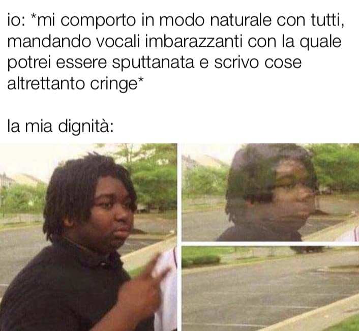 bisogna sempre essere se stessi!