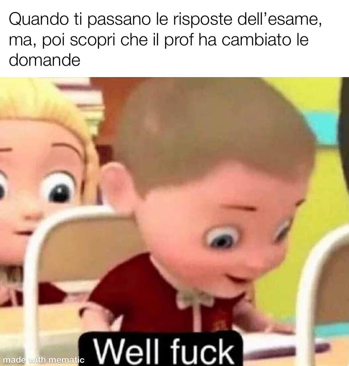 Bene ma, non benissimo 