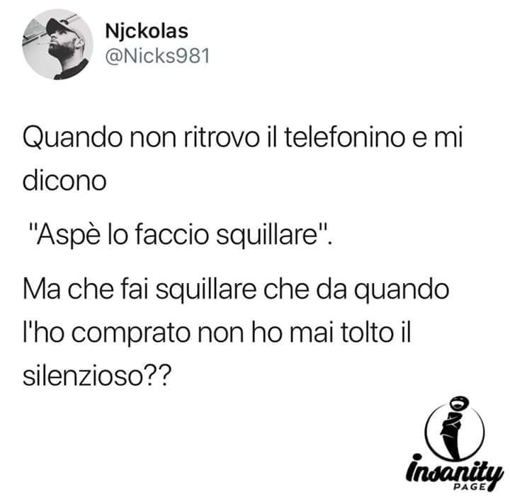 E poi tipo me che ha pure una bella suoneria ma nessuna la sentita mai...??