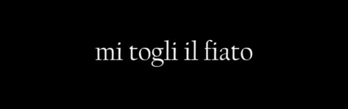 e niente, mi manchi più di ogni altra cosa