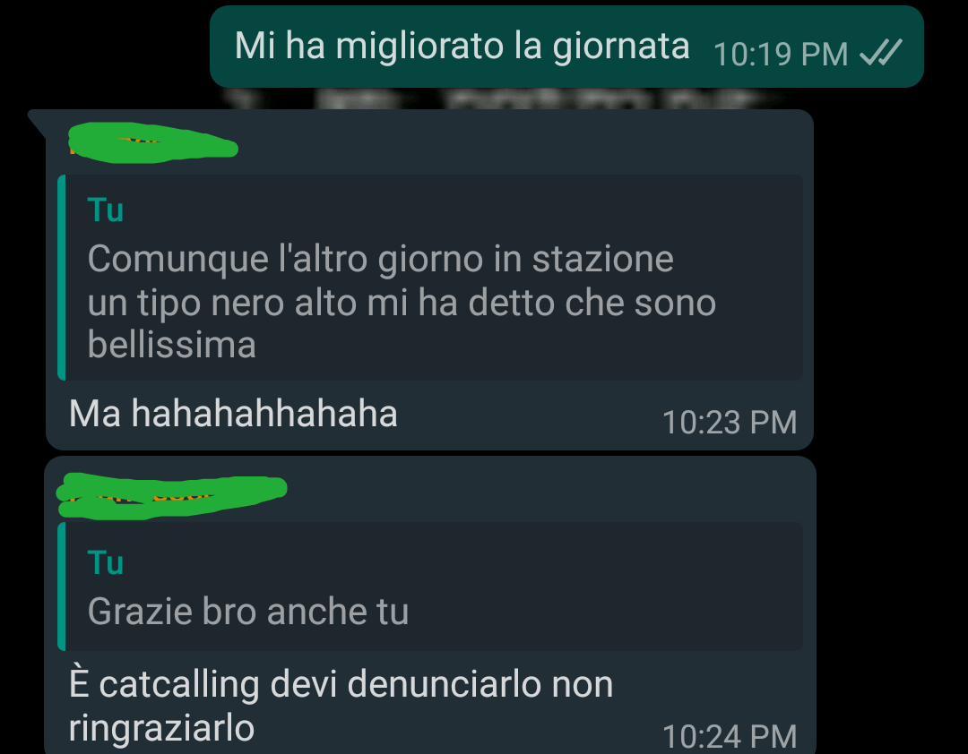 Giusto vado subito