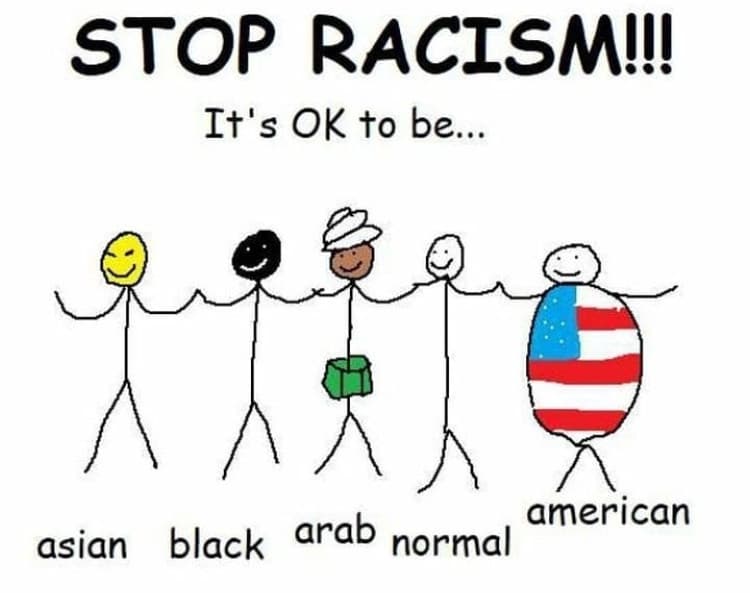 Stop al razzismo!1!1!