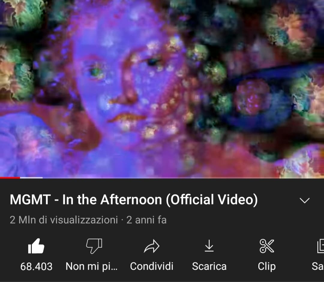 sto entrando in un circolo vizioso di opere audiovisive oggettivamente weird e non credo di volerne uscire