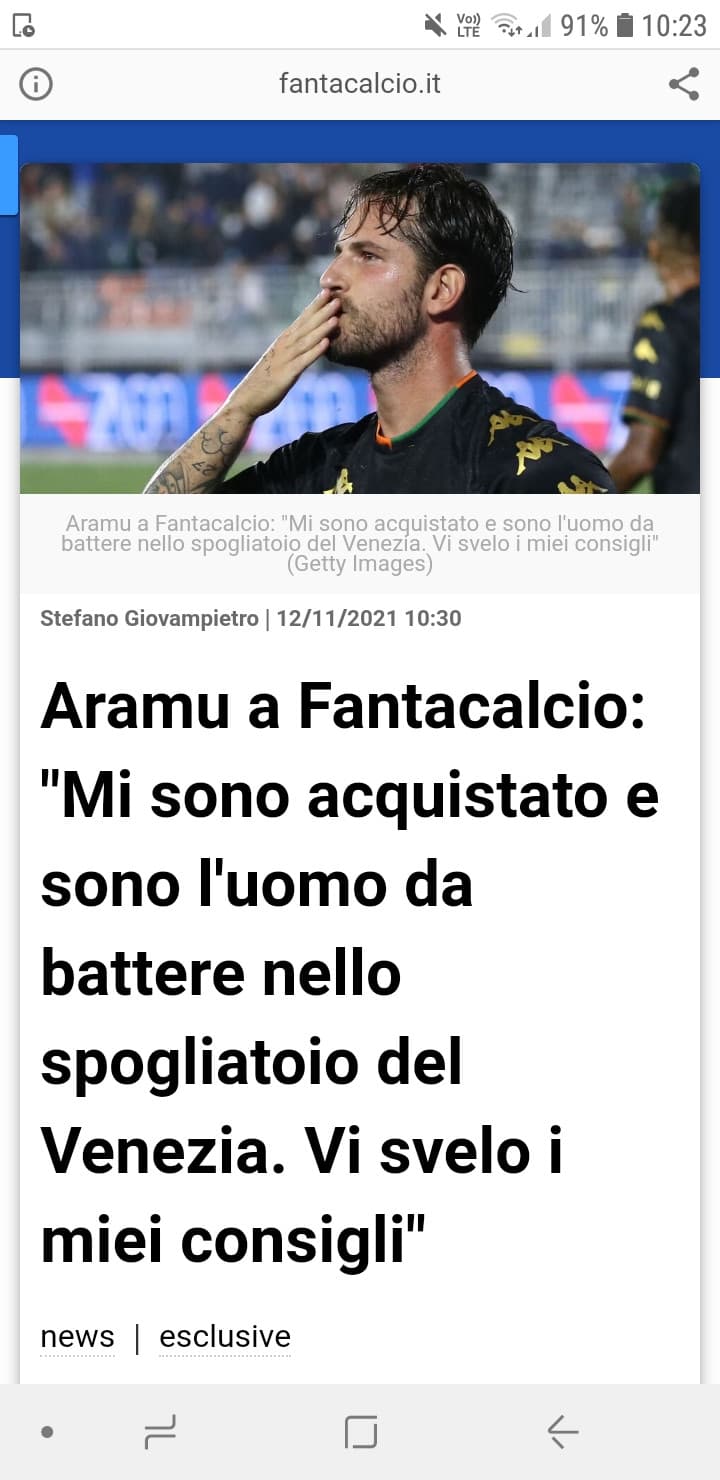 Non dovrebbe essere tipo illegale o comunque da calcioscommesse il fatto che un calciatore di serie a giochi al Fantacalcio?