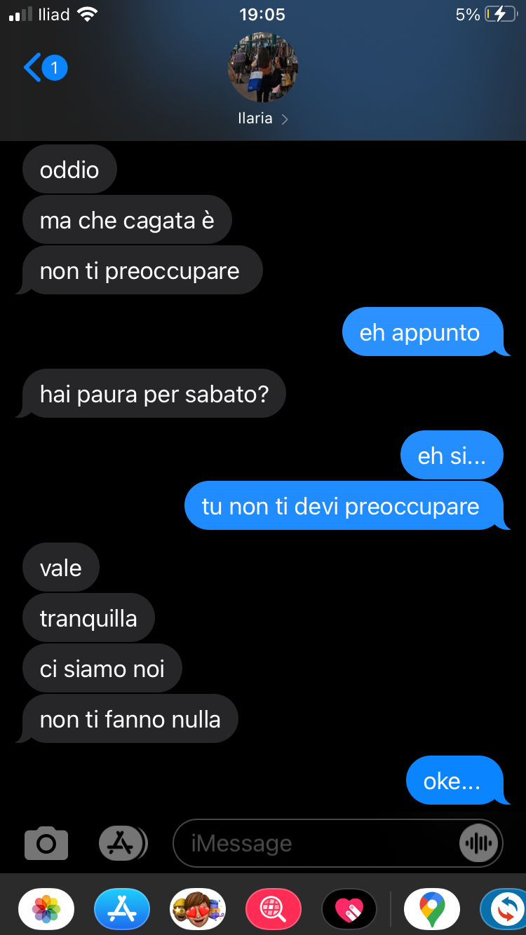 rega mi avete messo un sacco di ansia con sta cosa...