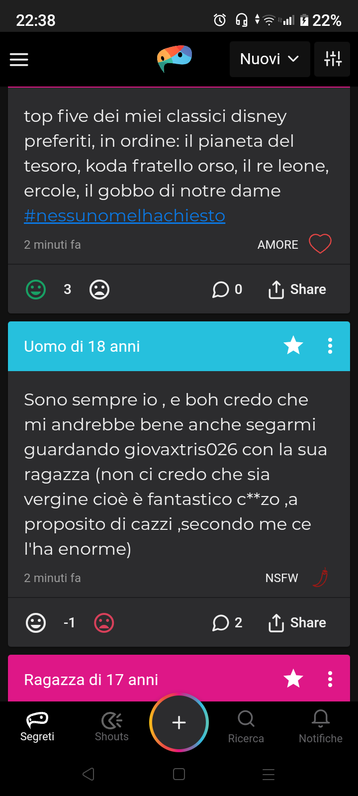 Basta plsss ,non commento così non può rispondermi. Anche perché non credo che farebbe vedere il suo nick