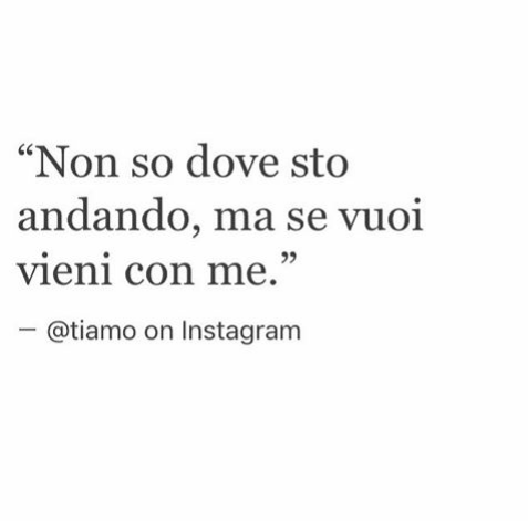 Vieni con me ?? 