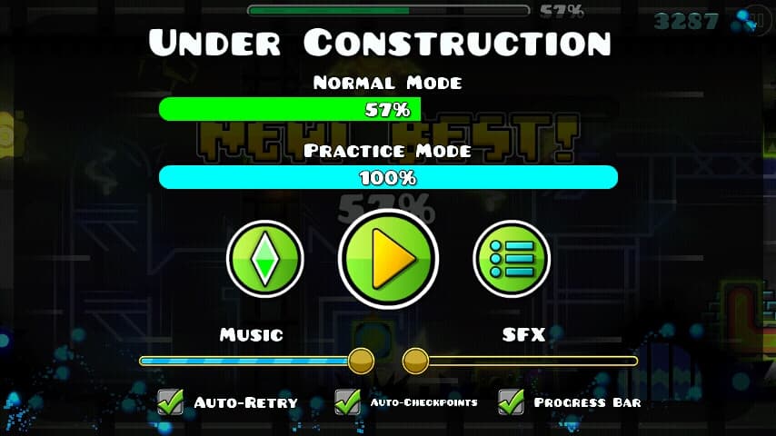 Under Construction 57% (Weekly Demon)