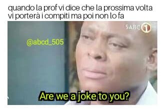 C'è qualcuno su insegreto a quest'ora?