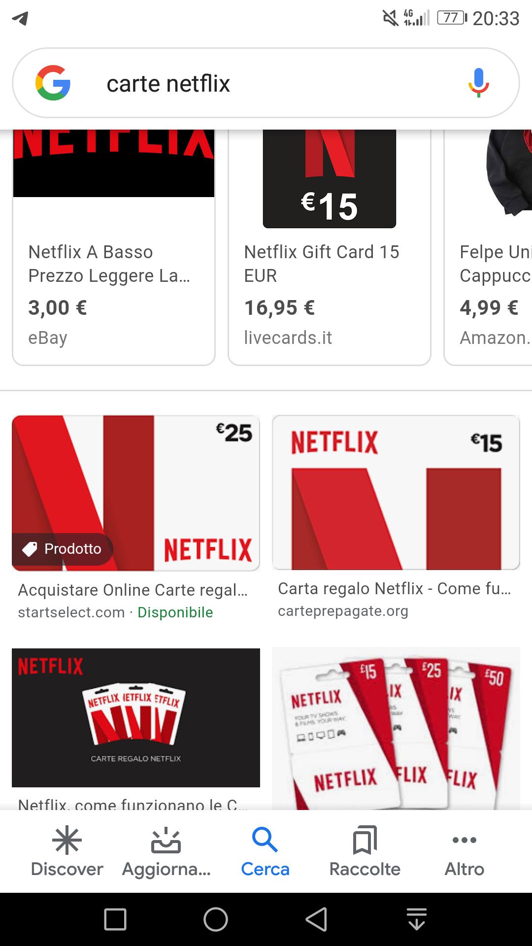 Si può comprare Netflix
