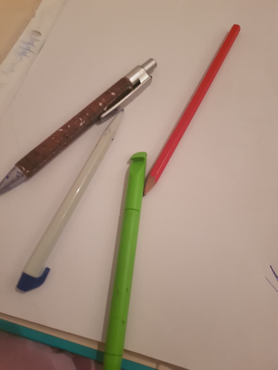 Ho iniziato a studiare che avevo una penna e ora ne sono spuntate altre 3 