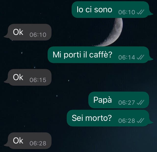 Ditemi che non sono l’unica ad avere un padre così 