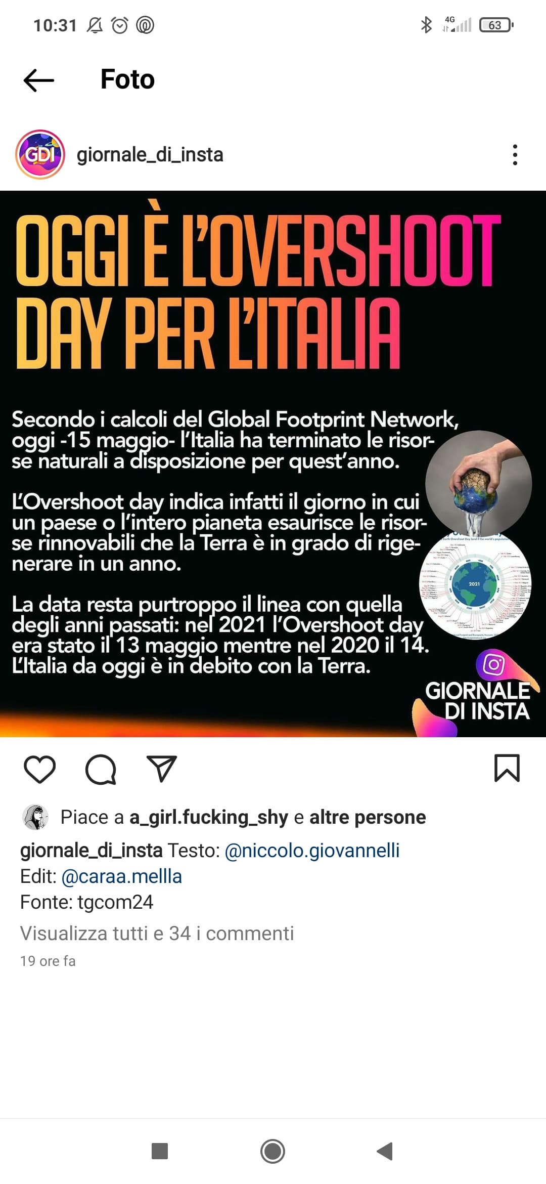 Tristezza mi viene voglia di scomparire dalla Terra