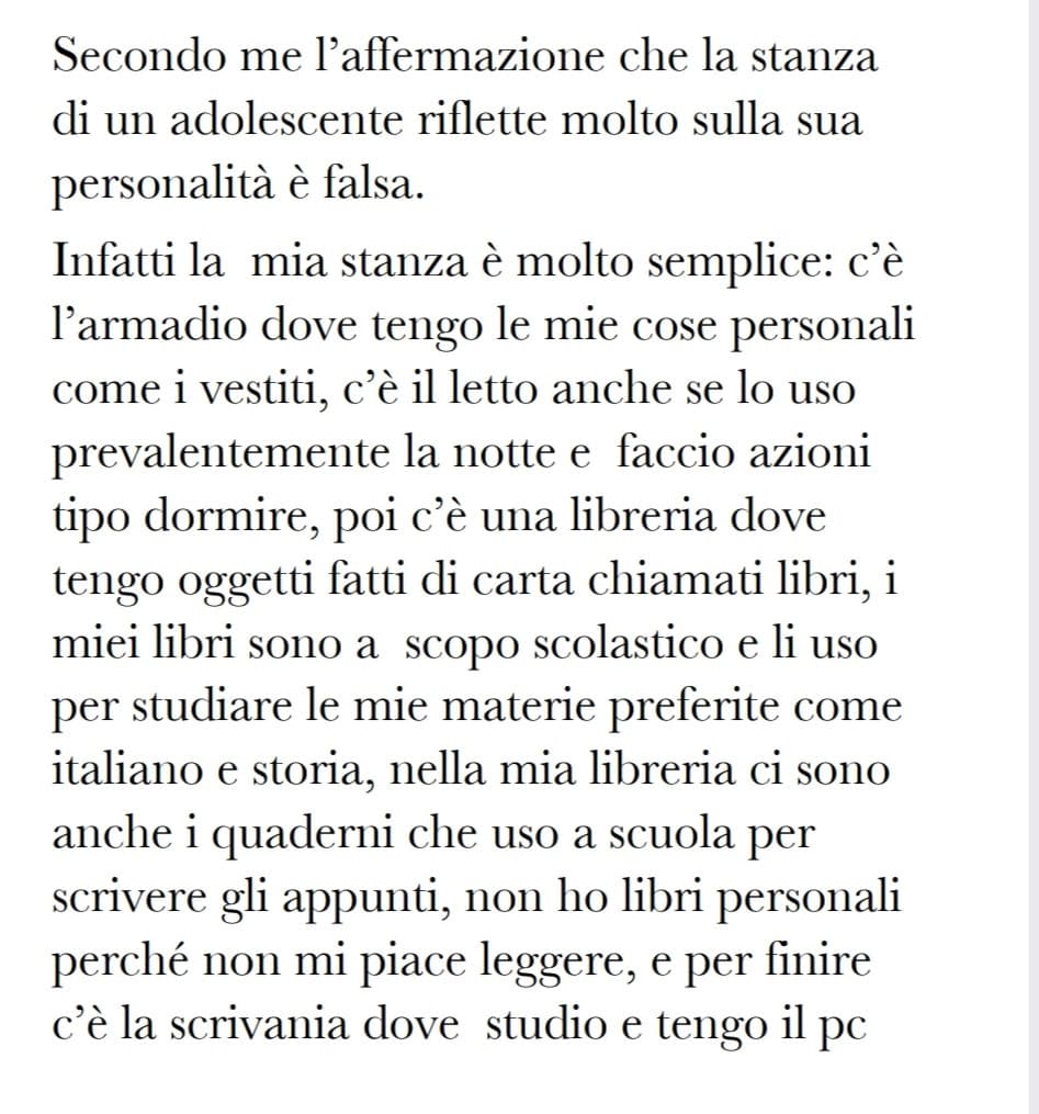 Ho dei seri problemi nel scrivere un tema serio. (se volete leggere la traccia shout precedente, è la 3)