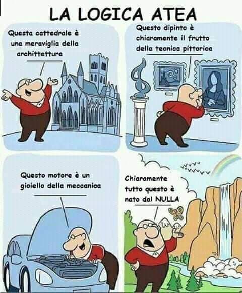 Evoluzione Vs Scienza presenta: la logica degli atei