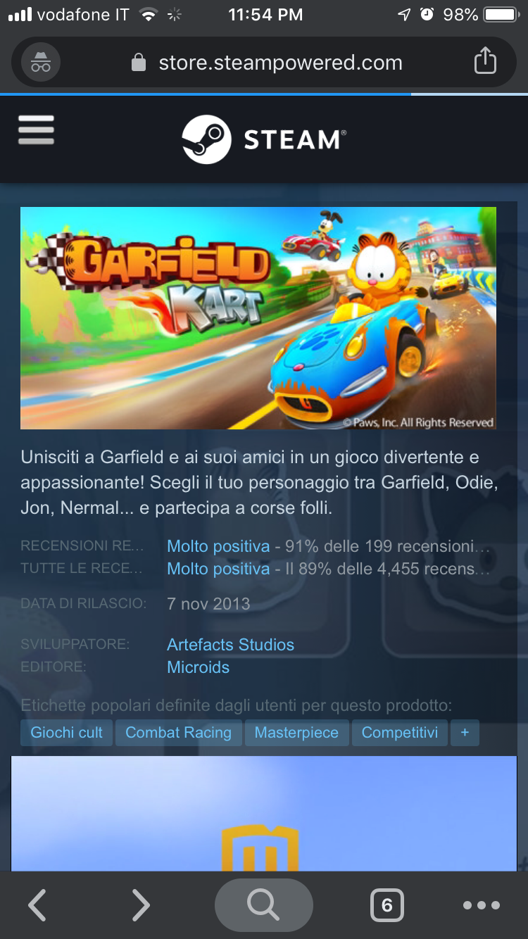 Ecco il gioco che ho comprato