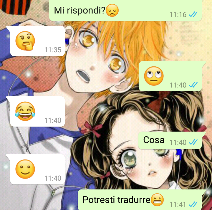 Le conversazioni quelle belle?